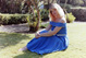 Sarah in Blue dress #4