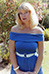 Sarah in Blue Dress #5